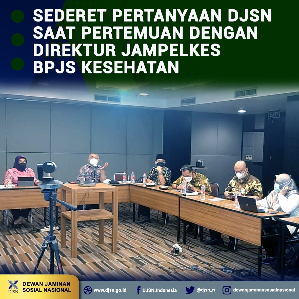 Sederet Pertanyaan DJSN saat Pertemuan dengan Direktur JamPelKes BPJS Kesehatan